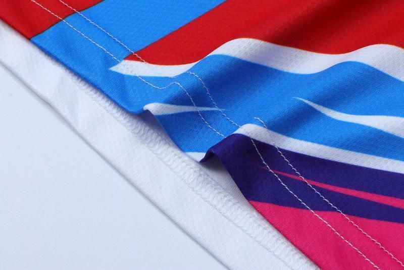 Men's Badminton T-SHIRTS Tennis clothes Polyester Sports short sleeve Tops - Görsel 11