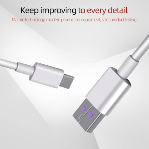 5A Fast Charging USB C Cable Phone Charger Data Micro USB Type C Cable HUAWEI - Görsel 10