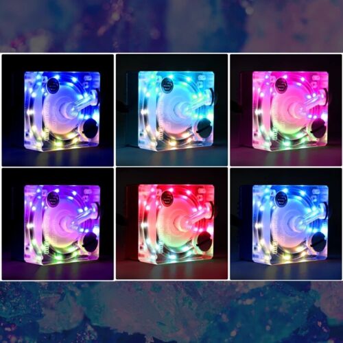 Quiet Water Cooling Pump with RGB Light for Liquid Cooling System Fast Delivery - Görsel 2