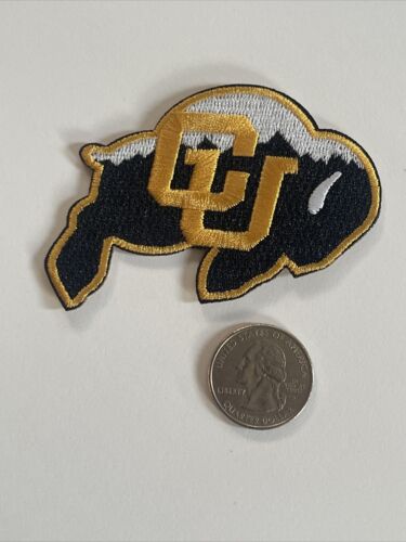 CU Colorado Buffaloes Vintage Embroidered Iron On Patch 3” X 2” - Görsel 2