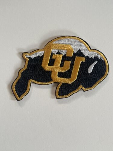 CU Colorado Buffaloes Vintage Embroidered Iron On Patch 3” X 2” - Görsel 3