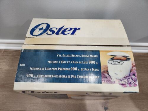 OSTER 5821 BREADMAKER 2 LB DELUXE BREAD & DOUGH MAKER MACHINE NEW IN BOX - Görsel 3