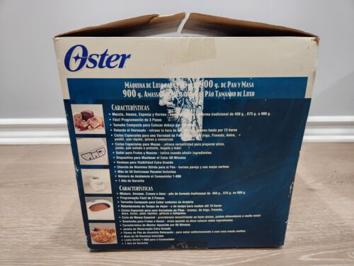 OSTER 5821 BREADMAKER 2 LB DELUXE BREAD & DOUGH MAKER MACHINE NEW IN BOX - Görsel 9