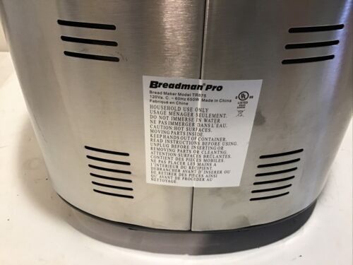 Toastmaster 1148X Fast Bake 2-Pound Horizontal Bread Machine Open Box - Görsel 5