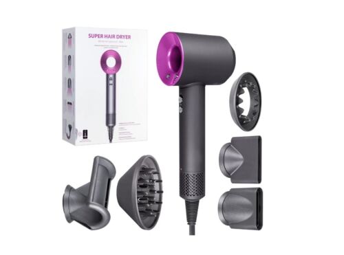 Asciugacapelli Supersonic 5 In 1 1800W  HairDryer Asciugatura Rapida Stile Dyson - Görsel 1