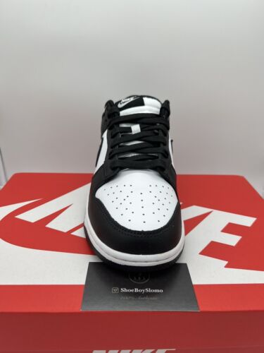Nike Dunk Low Retro White Black Panda DD1391-100 Mens Womens GS TD Fast Shipping - Görsel 2