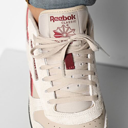 Reebok Classic Leather Men’s Athletic Sneaker Training Shoe Wheat Trainer #525 - Görsel 4