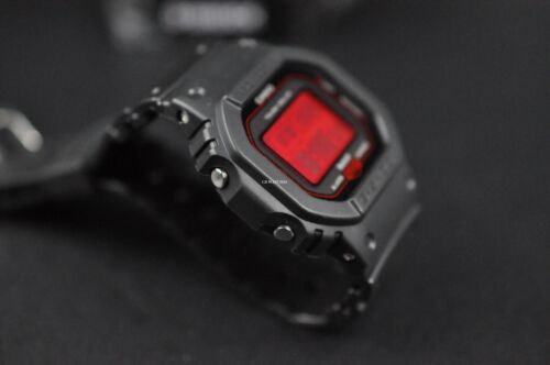 CASIO G-SHOCK Black & Red GW-B5600AR-1 Solar Radio Men's Watch New in Box - Görsel 5