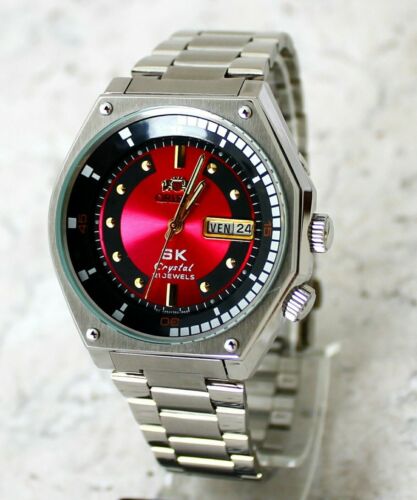 💥NEW💥 Watch ORIENT Sea King SK AUTOMATIC King Diver KD ORIGINAL JAPAN RED Dial - Görsel 1