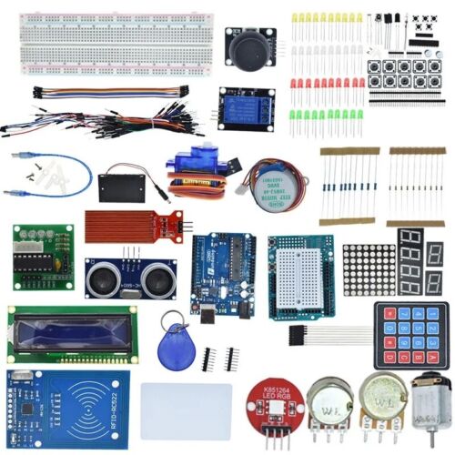 Complete Starter Kit for Arduino Uno R3 - Uno R3 Breadboard and holder - Görsel 2