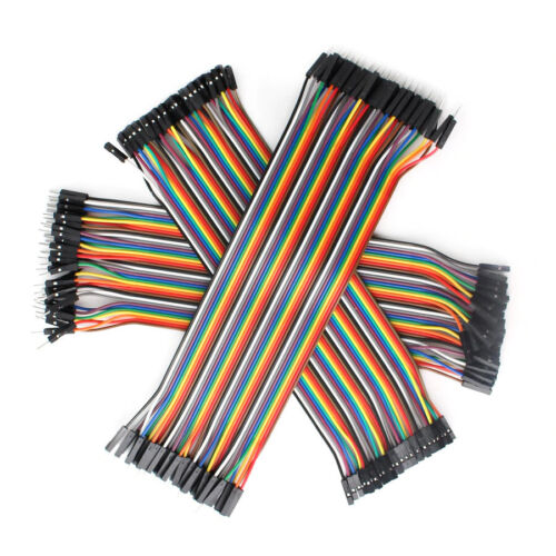 Dupont Kabel 10 20 30cm MM WW MW Jumper Draht Brücke Arduino Raspberry Pi DIY - Görsel 1