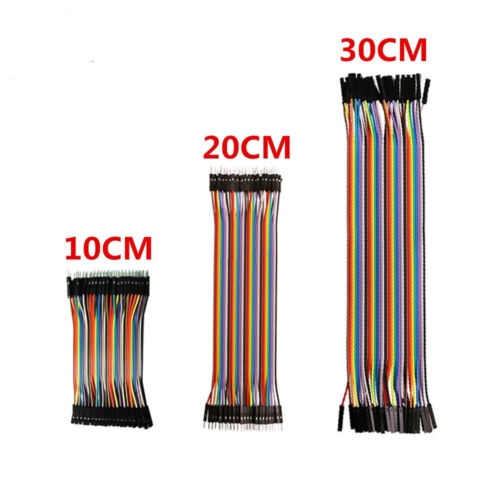 Dupont Kabel 10 20 30cm MM WW MW Jumper Draht Brücke Arduino Raspberry Pi DIY - Görsel 7