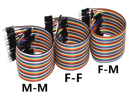 Dupont Kabel 10 20 30cm MM WW MW Jumper Draht Brücke Arduino Raspberry Pi DIY - Görsel 8