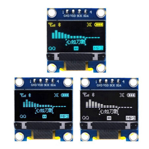 0.49/0.69/0.91/0.96/1.3 inch IIC I2C/SPI Screen OLED Display Module For Arduino - Görsel 1