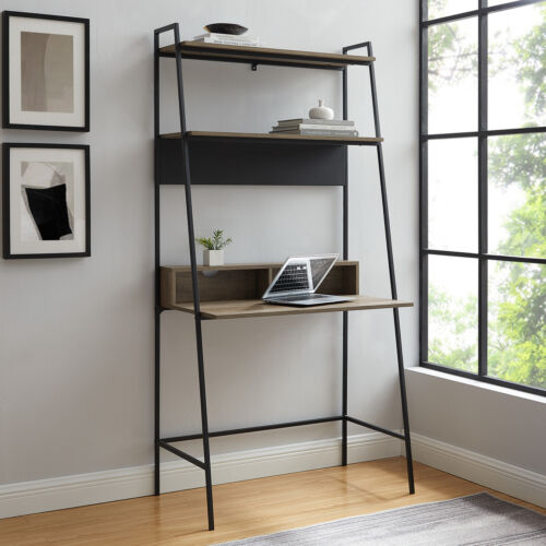 santiago walnut pedestal desk - Görsel 2