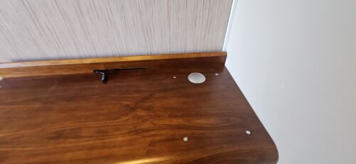 santiago walnut pedestal desk - Görsel 4