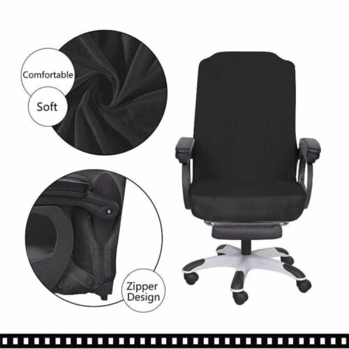 Office Stretch Chair Covers Anti-dirty Computer Seat Chair Cover Slipcovers - Görsel 4