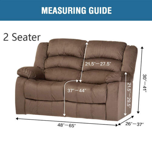 WaterProof 4 Piece Stretch Recliner Covers Living Room Recliner Chair Slipcovers - Görsel 5