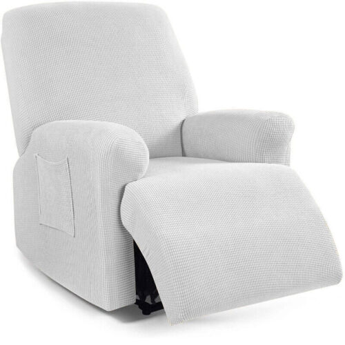 WaterProof 4 Piece Stretch Recliner Covers Living Room Recliner Chair Slipcovers - Görsel 7