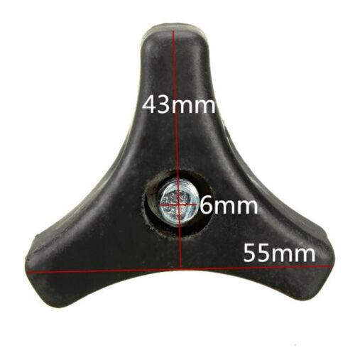 Triangle Knob Nut Screw Bolt Handle Replacement Parts For Lawn Mower Machine - Görsel 10