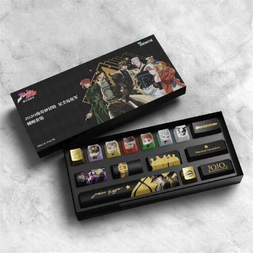 JoJo's Bizarre Adventure Stardust Crusaders Key Cap Mechanical Keyboard Keycap - Görsel 1