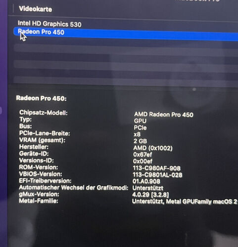 Apple Macbook Pro 15,4 Zoll 16GB RAM/256GB SSD - Görsel 4