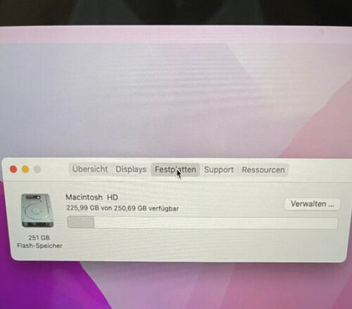 Apple Macbook Pro 15,4 Zoll 16GB RAM/256GB SSD - Görsel 11