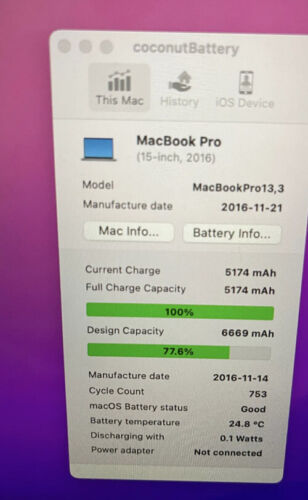 Apple Macbook Pro 15,4 Zoll 16GB RAM/256GB SSD - Görsel 12