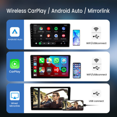 Carlinkit USB Wireless Android Auto Adapter Apple CarPlay Dongle Multimedia Play - Görsel 9