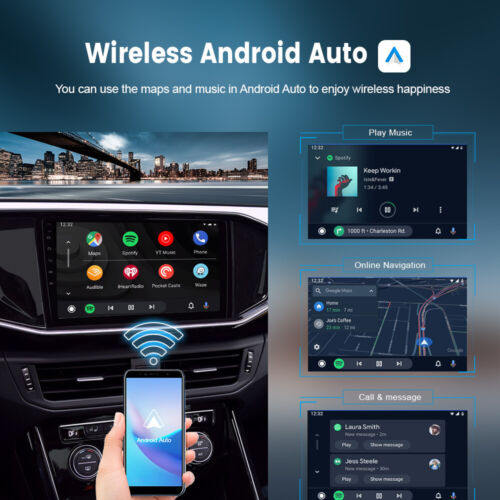 Carlinkit USB Wireless Android Auto Adapter Apple CarPlay Dongle Multimedia Play - Görsel 12