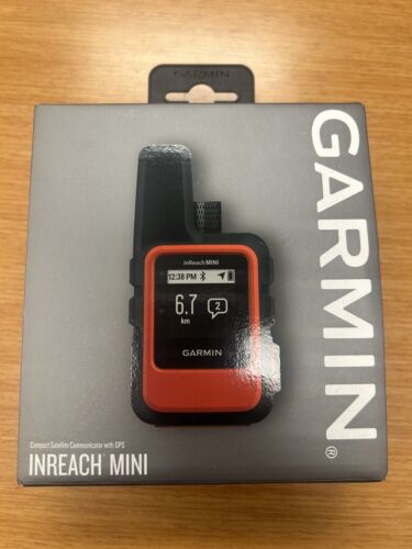 Garmin inReach Mini Satellite GPS Communicator - Black/Orange (010-01879-00) - Görsel 1