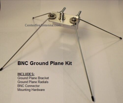 BNC Antenna Ground Plane Kit - Converts Rubber Duck Antenna To A Base Station - Görsel 2