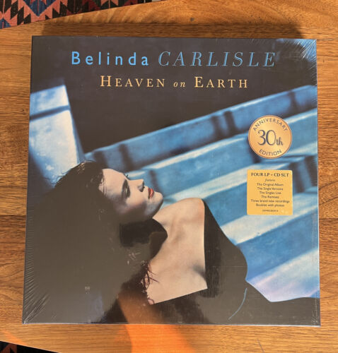 Belinda Carlisle BOX SET Heaven Is A Place On Earth 30th Ann Vinyl Record Sealed - Görsel 1