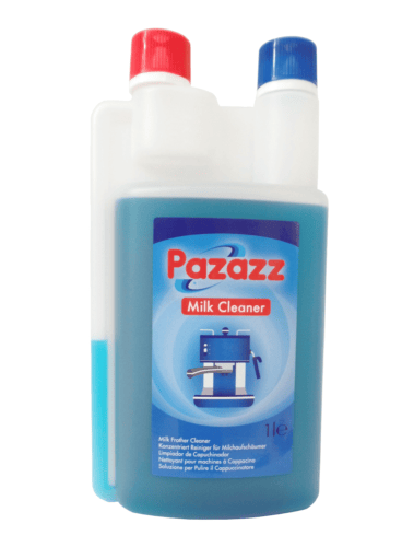 PAZAZZ Milk System Cleaner 1.0Ltr Detergent Rinse for All Coffee Machines - Görsel 1