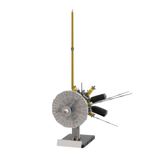 YOUFOY Space Probe Cassini-Huygens Orbiter 2096 Parts 1:12 Scale with Stand - Görsel 1