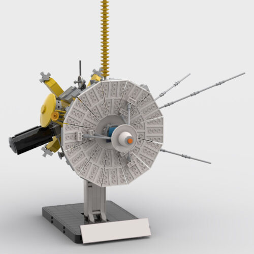 YOUFOY Space Probe Cassini-Huygens Orbiter 2096 Parts 1:12 Scale with Stand - Görsel 2