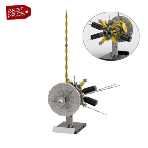 YOUFOY Space Probe Cassini-Huygens Orbiter 2096 Parts 1:12 Scale with Stand - Görsel 3