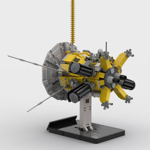 YOUFOY Space Probe Cassini-Huygens Orbiter 2096 Parts 1:12 Scale with Stand - Görsel 8