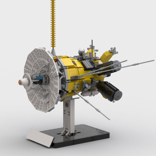 YOUFOY Space Probe Cassini-Huygens Orbiter 2096 Parts 1:12 Scale with Stand - Görsel 9