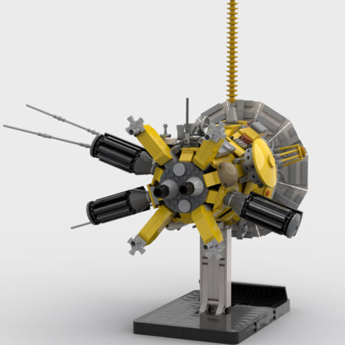 YOUFOY Space Probe Cassini-Huygens Orbiter 2096 Parts 1:12 Scale with Stand - Görsel 10
