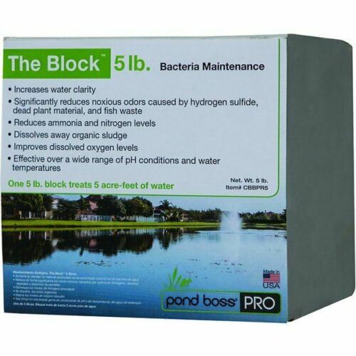 Pond Boss The Block 5 lb. Pond Bacteria  Bio-Maintenance  CBBPR5 - Görsel 2