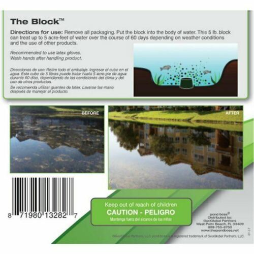 Pond Boss The Block 5 lb. Pond Bacteria  Bio-Maintenance  CBBPR5 - Görsel 4