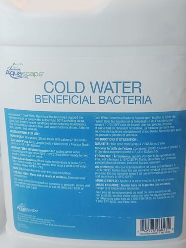 Aquascape Pond Cold Water Beneficial Bacteria 1 Gallon, 96021 - Görsel 6