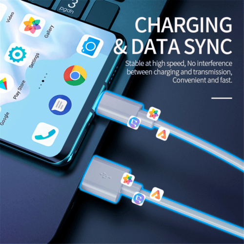 5A Fast Charging USB C Cable Phone Charger Data Micro USB Type C Cable HUAWEI - Görsel 4