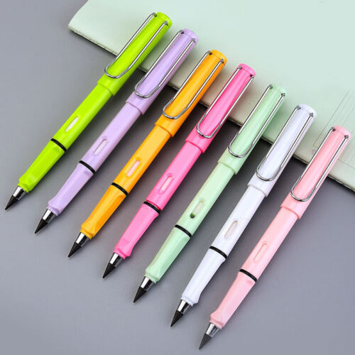 Office Everlasting Pencil Eternal Inkless Unlimited Writing Painting Sketch Pen - Görsel 1