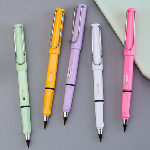 Office Everlasting Pencil Eternal Inkless Unlimited Writing Painting Sketch Pen - Görsel 6