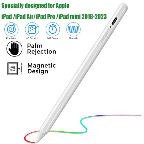 Stylus Pen For Apple Pencil iPad 10th /9/7/8//Air 3rd/4th/Mini 6/5/Pro 11&12.9'' - Görsel 1