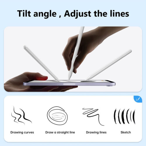 Stylus Pen For Apple Pencil iPad 10th /9/7/8//Air 3rd/4th/Mini 6/5/Pro 11&12.9'' - Görsel 5