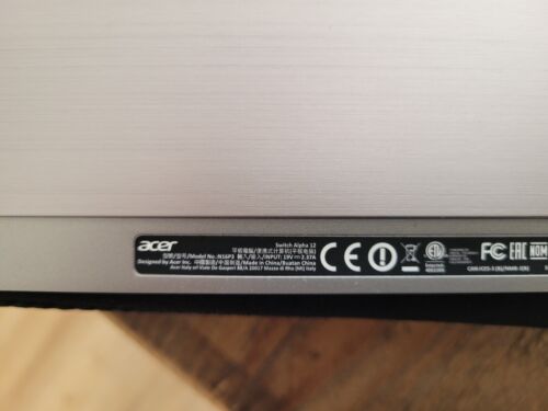 Acer Switch Alpha 12 SA5-271 N16P3 , Win 10, i5-6200U, 4GB RAM, 256GB SSD - Görsel 8