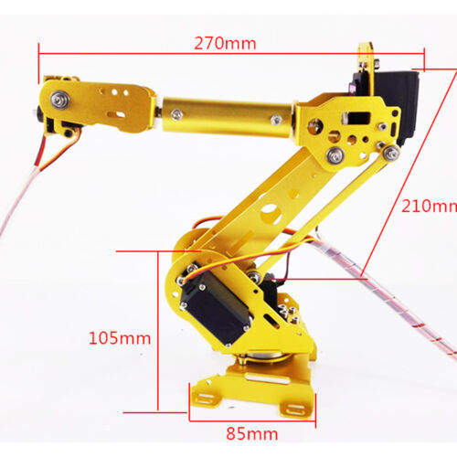 400KG/CM 24V Power Large Servo Supply High Torque Precision Servo For Industrial - Görsel 8